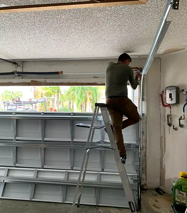 Garage Door Hinge Replacement in Hallandale, FL