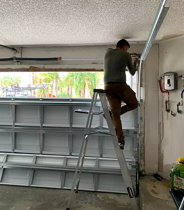 Garage Door Off Track Repair in Hallandale, FL