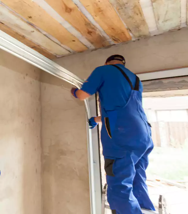Garage Door Rail Replacement in Hallandale, FL