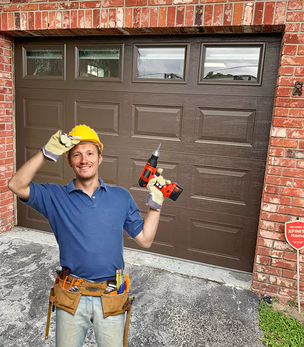 Single Garage Door Replacement in Hallandale, FL