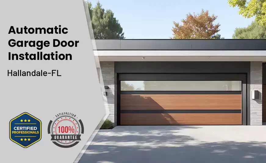 Automatic Garage Door Installation  Hallandale-FL