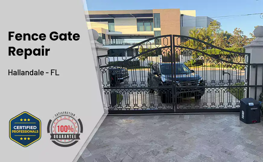 Fence Gate Repair Hallandale - FL