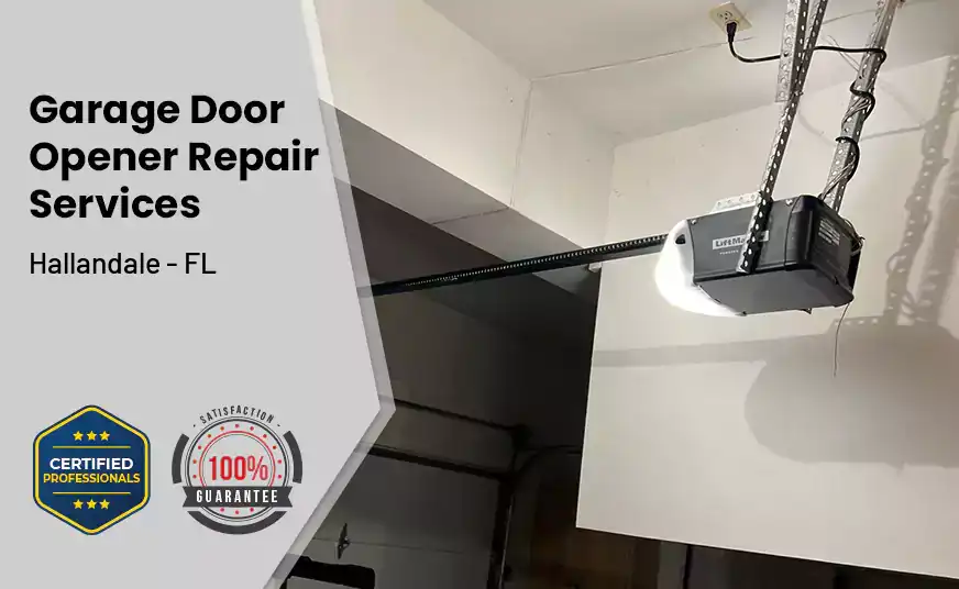 Garage Door Opener Repair Services Hallandale - FL 