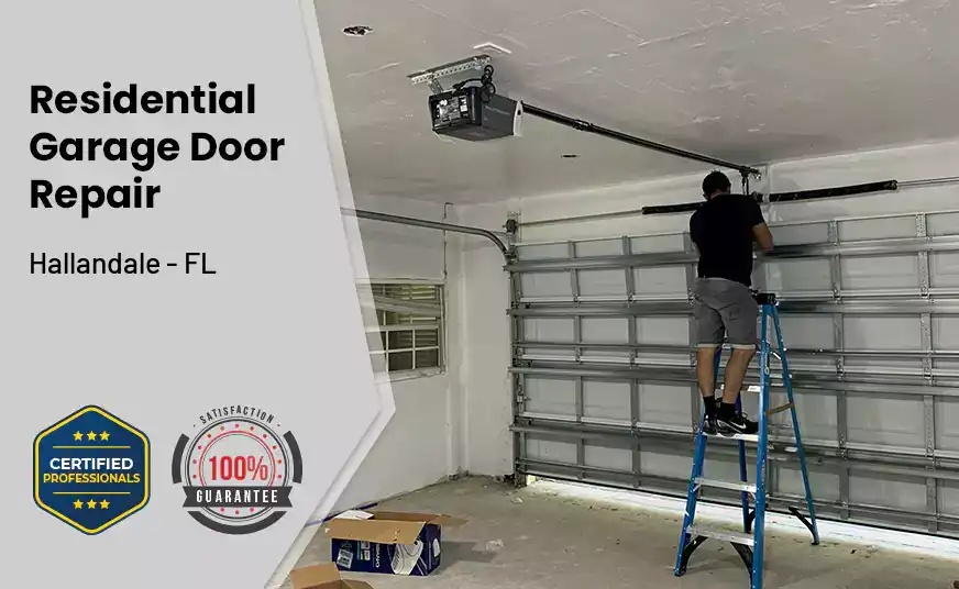 Residential Garage Door Repair Hallandale - FL