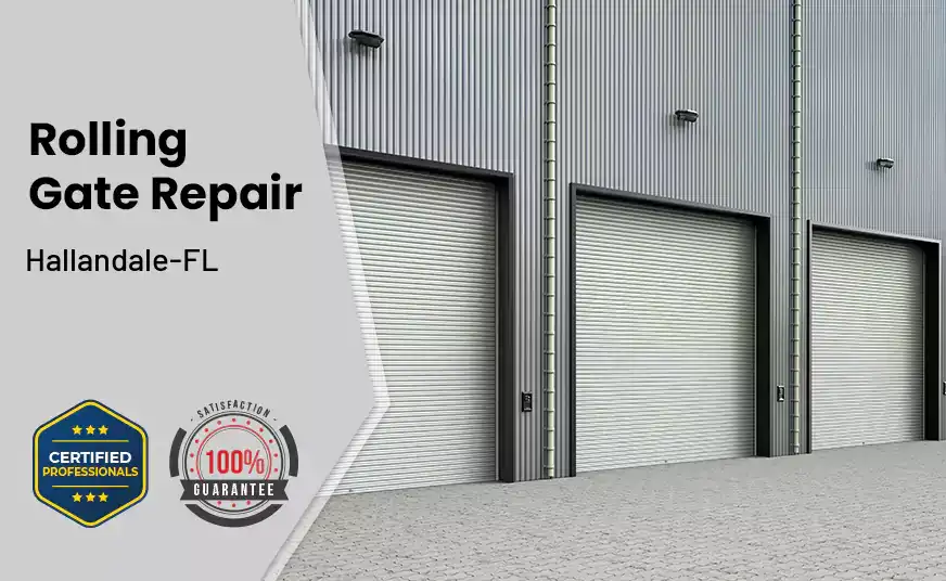 Rolling Gate Repair Hallandale-FL