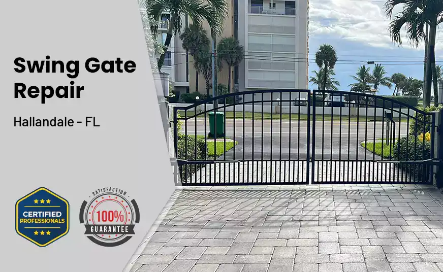 Swing Gate Repair Hallandale - FL