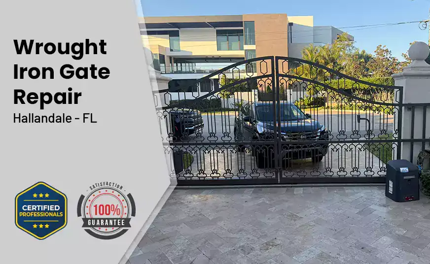  Wrought Iron Gate Repair Hallandale - FL 
