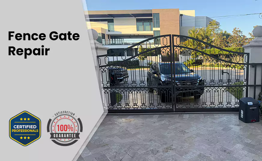Fence Gate Repair in Hallandale, FL