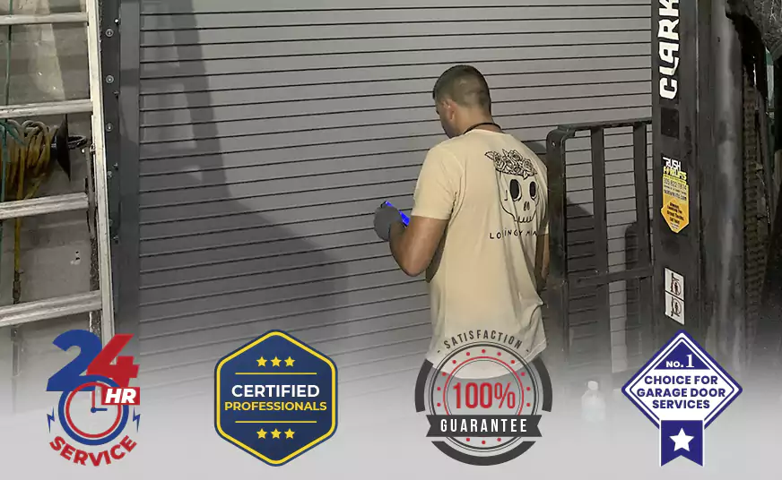 Garage Door Bottom Panel Repair in Hallandale, FL