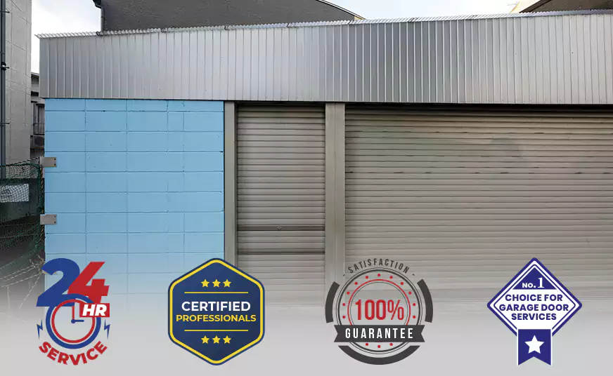 Commercial Metal Roll Up Garage Doors Installation in Hallandale, FL