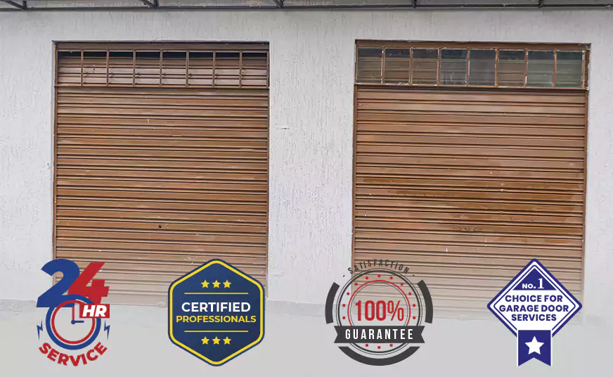 Residential Wood Roll Up Garage Doors in Hallandale, FL